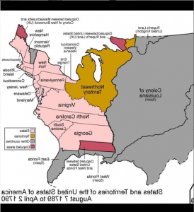 在白色背景上绘制的美国彩色地图. 州和地区是不同的颜色. 这些州是粉色的, 领土是黄色的, 其他国家是灰色的, 有争议的地区是深粉色的. 