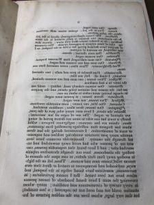 Image of a page from the MHS copy of Dix’s Memorial. This page discusses some of the abuse that occurred to individuals on a town by town basis, as well as Dix’s thoughts on the treatment.