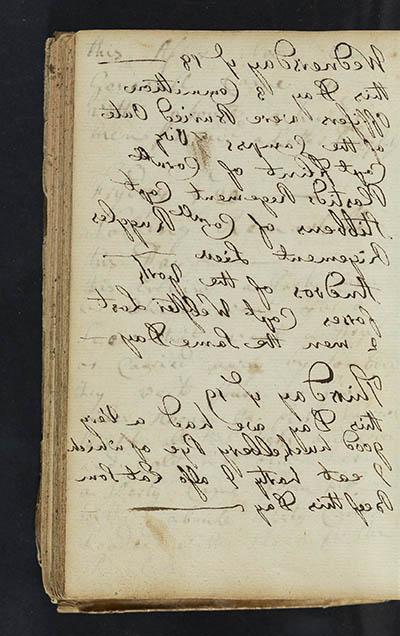 塞缪尔·格林利夫日记，1756年8月19日 